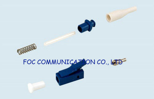 Simplex LC Optical Fiber Connector High Precision Ferrule, Optical Fiber Connectors