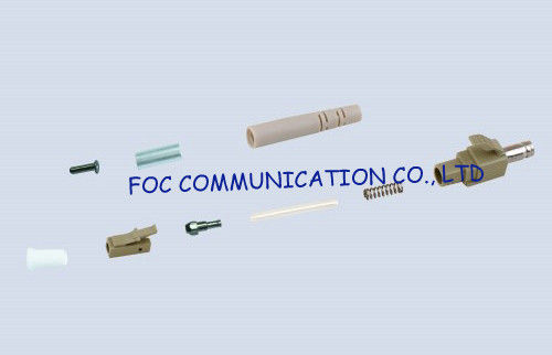 0.9mm LC Fiber Optic Connector Multimode And Singlemode Simplex For CATV and WAN