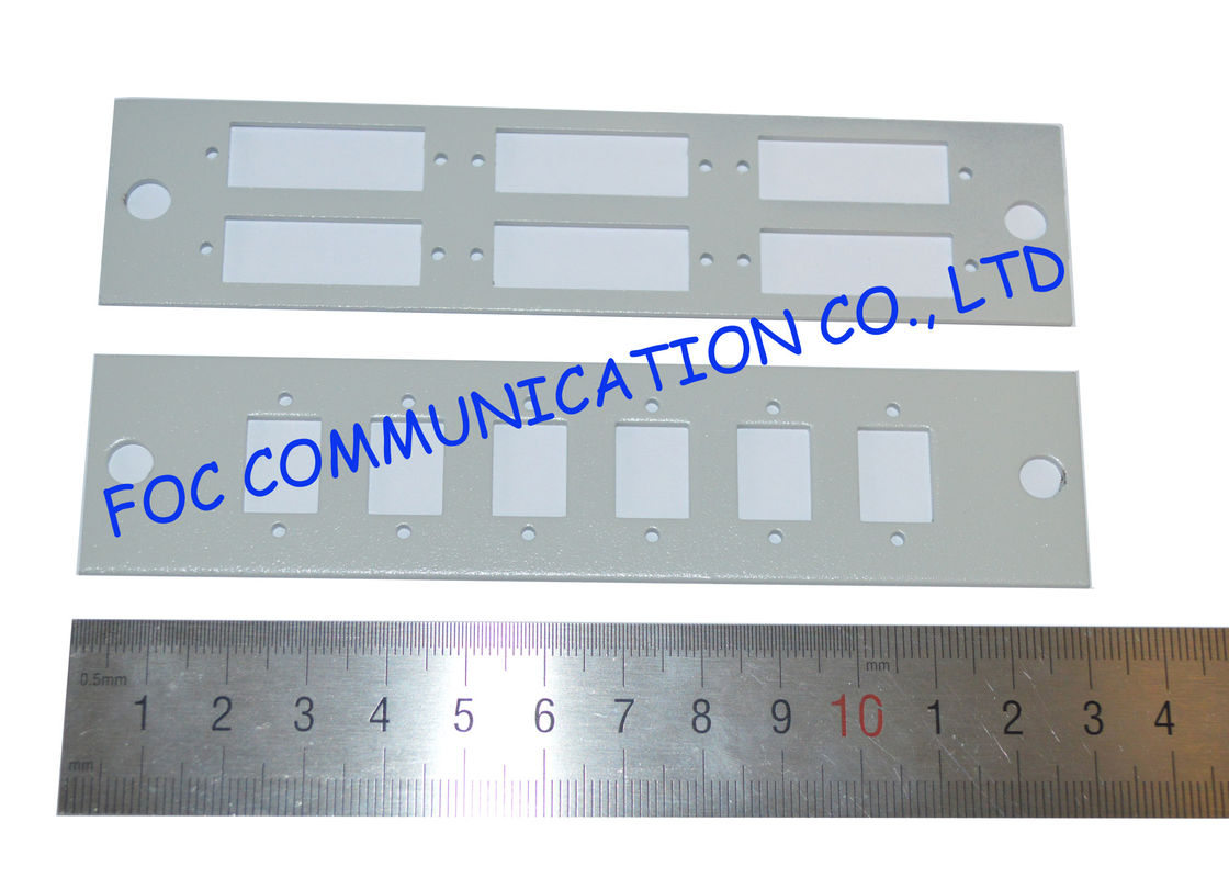 Fiber Optic Adapter Plate SC 6 Pack Simplex And Duplex for ODF