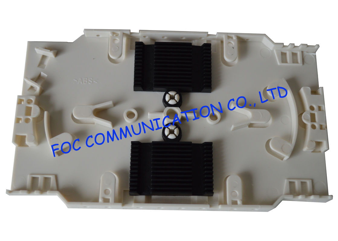 12 Slots White Fiber Optic Patch Panel For Optical Fiber Communication Networks