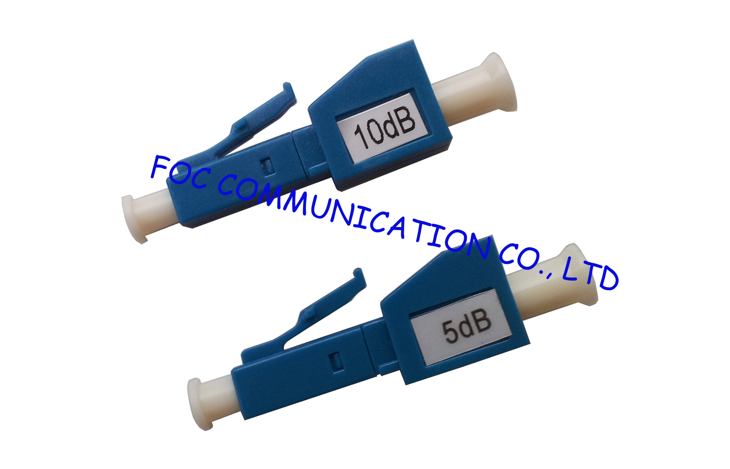 LC / UPC fiber attenuator Male to Female / 0dB to 25dB optical attenuators