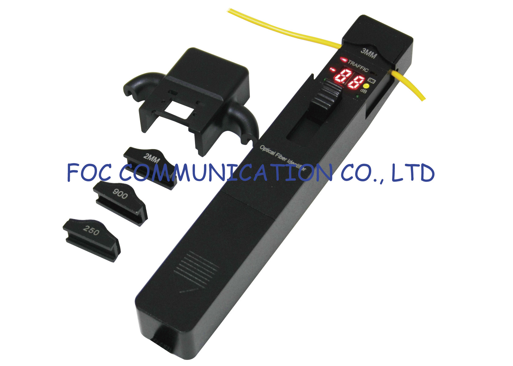 Fiber Optic Test Equipment / Optical Fiber Identifier Of Transmitted Fiber